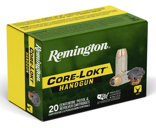 Remington Ammunition 20272 Core-Lokt  45Colt 237gr Jacketed Hollow Point 20 Per Box/10 Case                                                                                                             