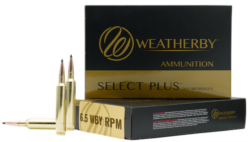 Weatherby B65RPM127LRX Select Plus  6.5WBYRPM 127gr Barnes LRX Lead Free 20 Per Box/10 Case                                                                                                             