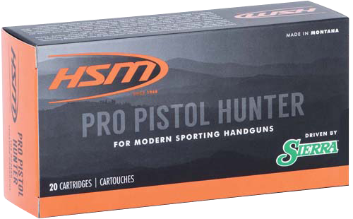 HSM 460SW5N Pro Pistol  460 S&W Mag 300 gr Jacketed Soft Point 20 Per Box/ 25 Case                                                                                                                      