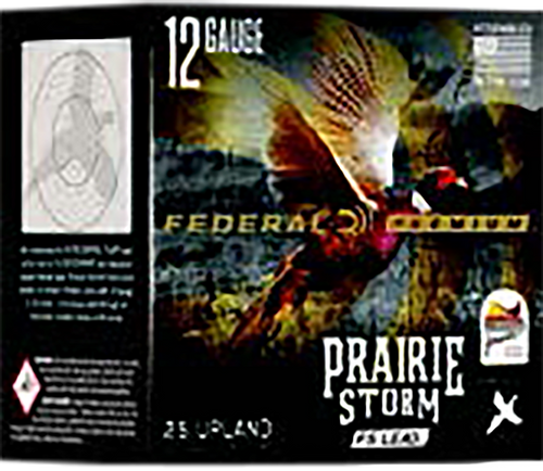 Federal PFX126FS6 Premium Prairie Storm FS 12Gauge 2.75" 1 1/4oz 6Shot 25 Per Box/10 Case                                                                                                               