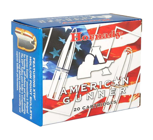 Hornady 91364 American Gunner  40 S&W 180 gr Hornady XTP Hollow Point 20 Per Box/ 10 Cs                                                                                                                 