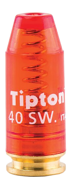 Tipton 745435 Snap Caps Pistol 40S&W Brass/Plastic 5pk                                                                                                                                                  