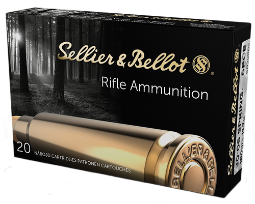 Sellier & Bellot SB3006E Rifle  30-06Springfield 180gr Soft Point Cut Through Edge 20 Per Box/20 Case                                                                                                   
