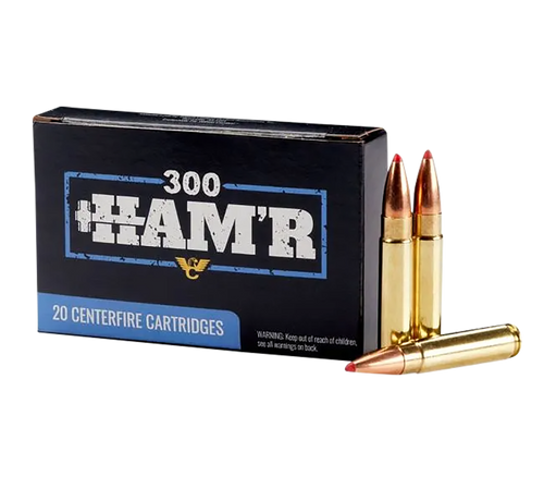 Wilson Combat A300HMR135FTX   300HAM'R 135gr Hornady FTX 20 Per Box/10 Case                                                                                                                             