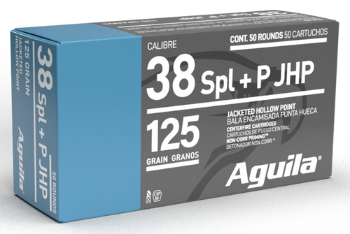 AGUILA 1E382527      38SP     125JHP         50/10