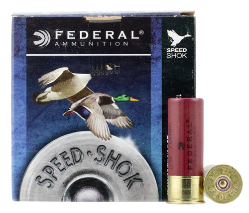 Federal WF1453 Speed-Shok  12Gauge 2.75" 1 1/8oz 3Shot 25 Per Box/10 Case                                                                                                                               