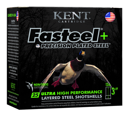 Kent Cartridge K123FSP364X6 Fasteel +  12 Gauge 3" 1 1/4 oz 4/6 Shot 25 Per Box/ 10 Case                                                                                                                