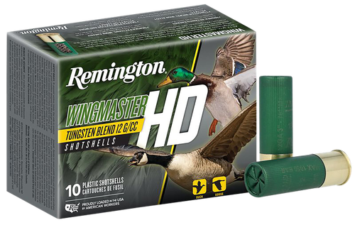 Remington Ammunition 20903 Wingmaster HD  12Gauge 3" 1 1/2oz 2Shot 10 Per Box/10 Case                                                                                                                   