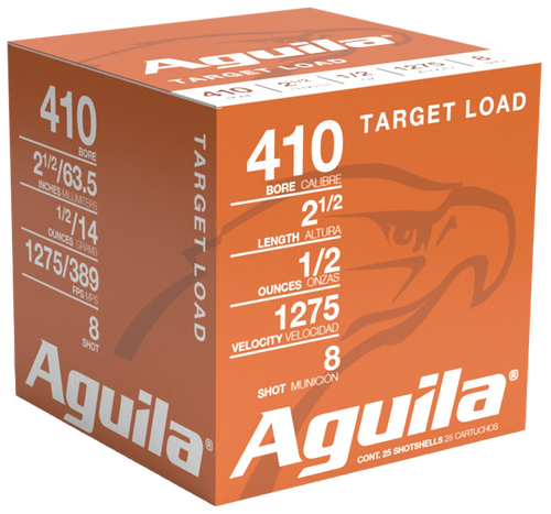 Aguila 1CHB4139 Target Load  410Gauge 2.50" 1/2oz 9Shot 25 Per Box/20 Case                                                                                                                              