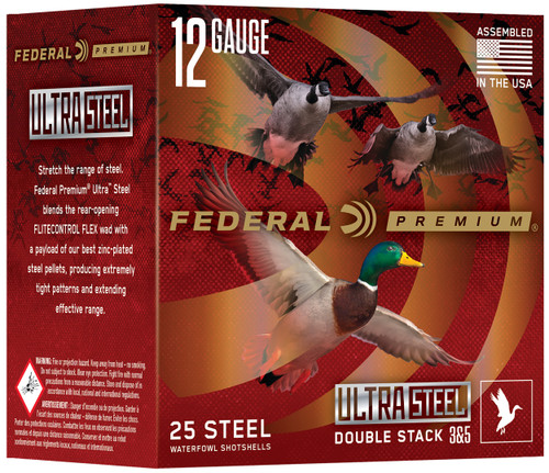 Federal PWUX14235 Premium  12Gauge 3" 1 1/4 oz 3/5 Shot 25 Per Box/10 Cs                                                                                                                                