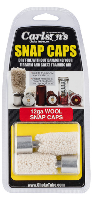 Carlson's Choke Tubes 00105 Snap Cap  12Gauge 2Pack                                                                                                                                                     