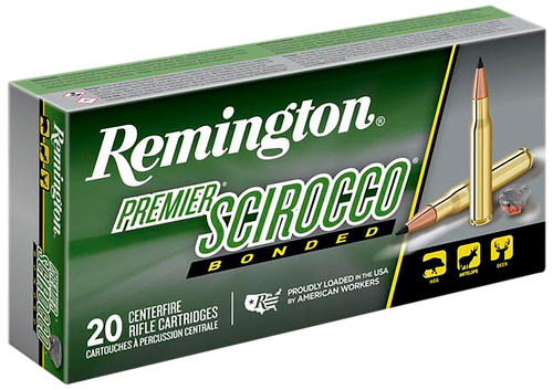 Remington Ammunition 27936 Premier Scirocco Bonded 300RUM 180gr Swift Scirocco Bonded 20 Per Box/10 Case                                                                                                