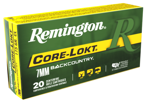 Remington Ammunition 28987 Core-Lokt  7mmBC 175gr 20 Per Box/10 Case                                                                                                                                    