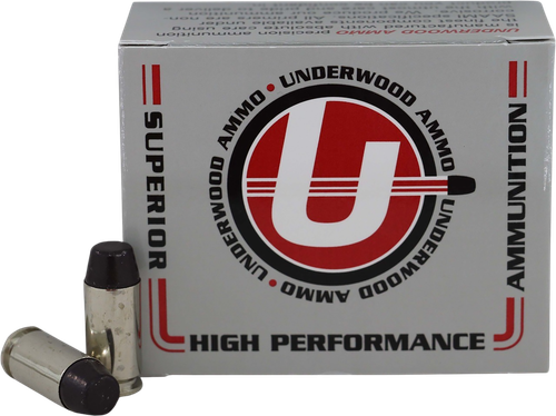 Underwood Ammo 740   40S&W 200gr Hard Cast Flat Nose 20 Per Box/10 Case                                                                                                                                 