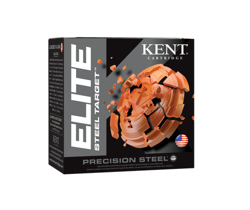 Kent Cartridge E12ST287 Elite Steel Target 12 Gauge 2.75" 1 oz 7 Shot 25 Per Box/ 10 Case                                                                                                               