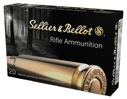 Sellier & Bellot SB764A Rifle  7x64mmBrenneke 140gr Soft Point 20 Per Box/20 Case                                                                                                                       