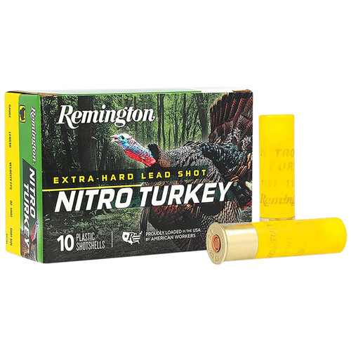 Remington Ammunition 26730 Nitro Turkey  20Gauge 3" 1 1/4oz 5Shot 10 Per Box/10 Case                                                                                                                    