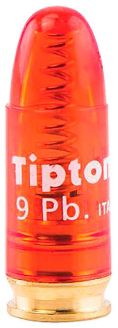 Tipton 303958 Snap Caps Pistol 9mm Brass/Plastic 5pk                                                                                                                                                    