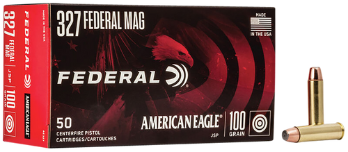 Federal AE327 American Eagle Handgun 327FederalMag 100gr Soft Point 50 Per Box/20 Case                                                                                                                  