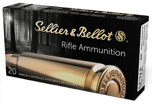 Sellier & Bellot SB5652RA Rifle  5.6mmx52R 70gr Soft Point 20 Per Box/25 Case                                                                                                                           