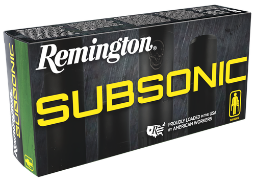 Remington Ammunition 27745 Subsonic  360Buckhammer 250gr Bonded Hollow Point 20 Per Box/10 Case                                                                                                         