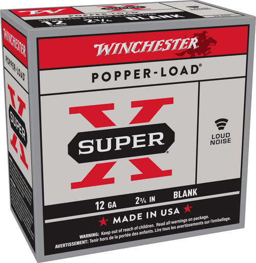 Winchester Ammo XP12 Super X Blank 12Gauge 2.75" 25 Per Box/10 Case                                                                                                                                     