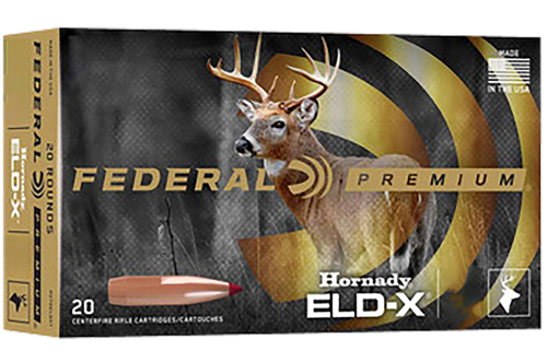 Federal P3006ELDX1 Premium ELD-X 30-06Springfield 178gr 20 Per Box/10 Case                                                                                                                              