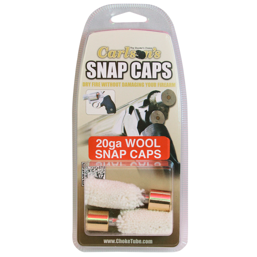 Carlson's Choke Tubes 00109 Snap Cap  20Gauge 2Pack                                                                                                                                                     