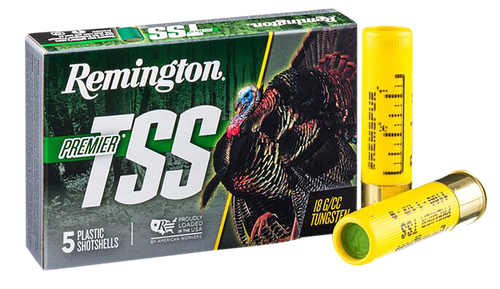 Remington Ammunition 28063 Premier TSS Turkey 20 Gauge 3" 1 1/2 oz Tungsten 7 Shot 5 Per Box/ 10 Cs                                                                                                     