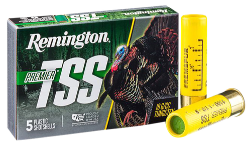 Remington Ammunition 28065 Premier TSS Turkey 20 Gauge 3" 1 1/2 oz Tungsten 9 Shot 5 Per Box/ 10 Cs                                                                                                     