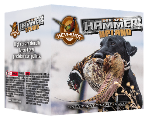 HEVI-Shot HS29205 HEVI-Hammer Upland 20Gauge 2.75" 1oz Steel/Bismuth 5Shot 25 Per Box/10 Case                                                                                                           