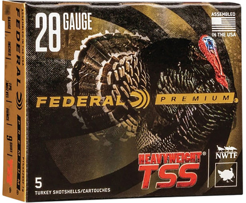 Federal PTSSX285F9 Premium TSS 28Gauge 3" 1 5/8oz 9Shot 5 Per Box/10 Case                                                                                                                               