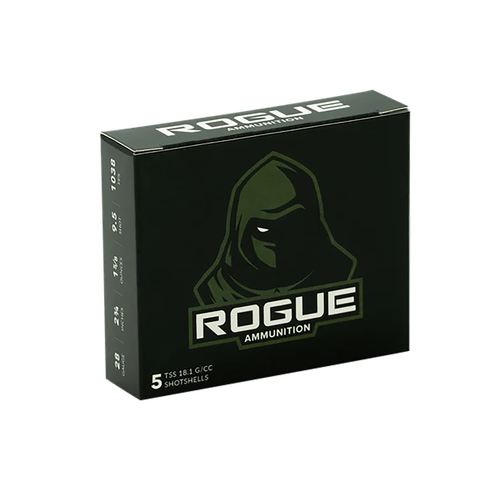 Rogue Ammunition RA-TSS-28-234-158-9. Rogue  28Gauge 2.75" 1 5/8oz 9.5Shot 5 Per Box/20 Case                                                                                                            