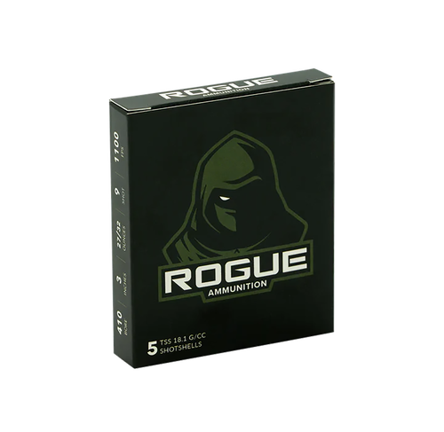Rogue Ammunition RA-TSS-410-3-2732-9 Rogue  410Bore 3" 27/32oz 9Shot 5/Box                                                                                                                              