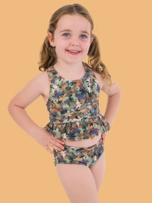 2-PIECE REVERSIBLE SWIMSUIT