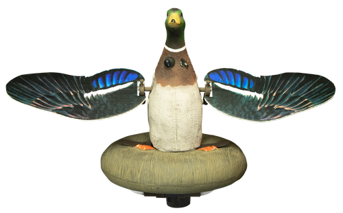 Higdon Outdoors 53077 XS Splashing Flasher  Mallard Drake Species Multi Color Features Built-In Timer                                                                                                   