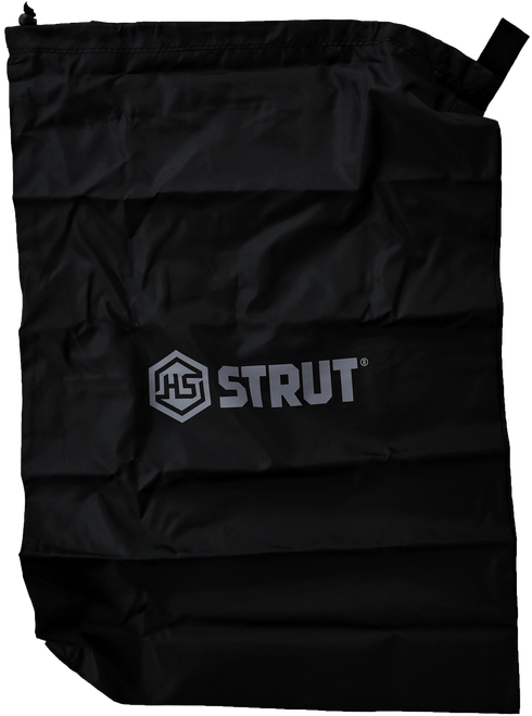 HS Strut STR07604 Decoy Bag  Black Mesh Holds 3-4 Turkey Decoys Features Orange Safety Flag                                                                                                             