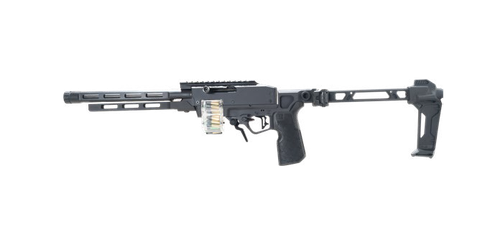 Tandem Kross FA41N0602BBB1 ADX 22 LR 20+1 10.20" Black Threaded Barrel, Black Anodized Receiver w/Picatinny Rail, M-LOK Handguard, Strike FSA Single Folding Brace, Polymer Grip, Left Hand             