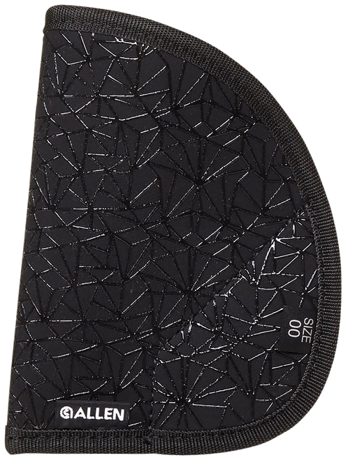 Allen 44902 Spiderweb In-The-Pocket Conceal Carry Holster Size 00 Black Nylon w/Web Grip Pattern, fits 2-3" Barrel Revolver Ambidextrous                                                                