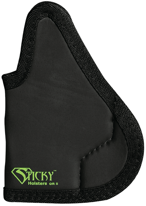 Sticky Holsters OR5 OR-5 Modified Black Cordura/Foam, Compatible w/Sig P365, Springfield Hellcat, Glock 42, Springfield XDS Ambidextrous                                                                
