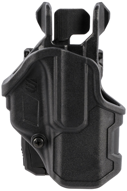 Blackhawk 410776BKR T-Series L2C Non-Light Bearing OWB Black Polymer Belt Slide Compatible w/Glock 48 Right Hand                                                                                        
