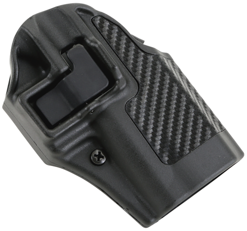 Blackhawk 410558BKR Serpa CQC  OWB Size 58 Matte Black Polymer Belt Loop/Paddle Fits Ruger 57 Right Hand                                                                                                