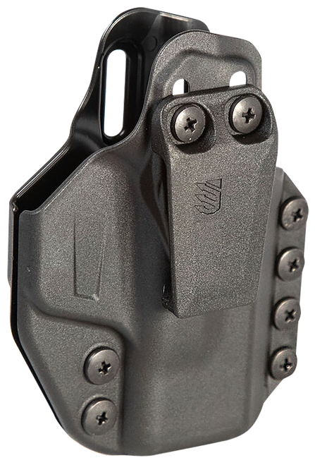 Blackhawk 416002BK Stache  IWB Size 02 Black Polymer Belt Clip Compatible w/Glock 19/23/32/48 Ambidextrous                                                                                              