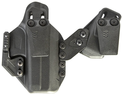 Blackhawk 416176BK Stache Premium Kit IWB Size 76 Black Polymer Belt Clip Compatible w/Glock 48 Ambidextrous                                                                                            