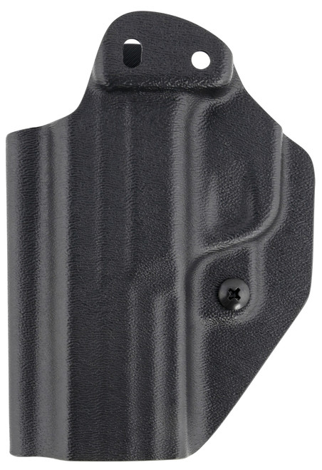 Mission First Tactical HSWSHEZ9AIWBA Appendix Holster IWB/OWB Black Polymer Belt Clip Fits S&W M&P Shield EZ 9 Ambidextrous                                                                             