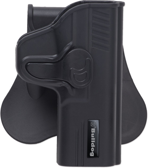 Bulldog RRSPXD Rapid Release  OWB Black Polymer Paddle Fits Springfield XD Right Hand                                                                                                                   