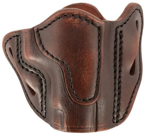 1791 Gunleather ORBHCMAXVTGR BHC MAX Optic Ready OWB Compact Vintage Leather Belt Slide Compatible w/Sig P365 XL/Glock 48 Right Hand                                                                    
