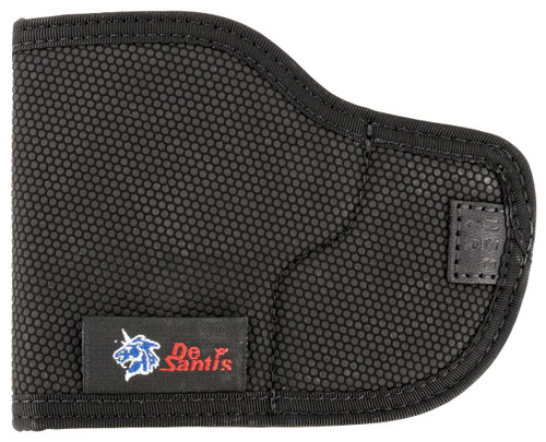 DeSantis Gunhide N38BJ6RZ0 Nemesis  Pocket Black Rubberized Fabric Fits Springfield Hellcat/OSP/Mossberg MC1sc/Naroh N1 Ambidextrous                                                                    