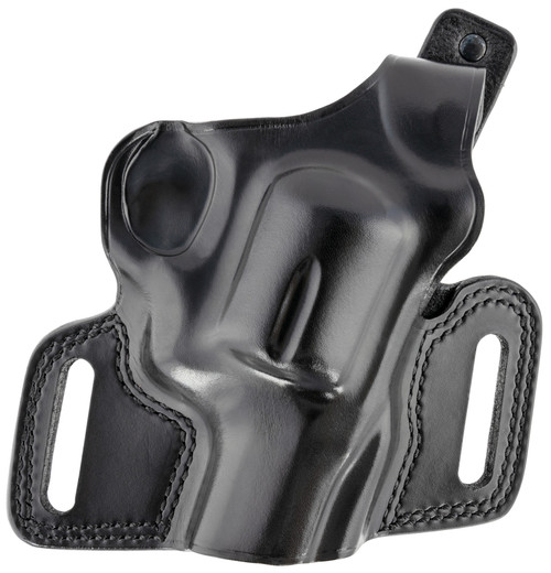 Galco SIL212B Silhouette  OWB Black Leather, Fits 1911/3-5" Barrel, Belt Slide Mount, Right Hand                                                                                                        