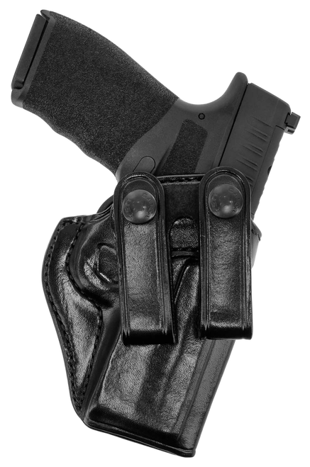 Galco SUM876RB Summer Comfort  IWB Black Leather Belt Loop Fits Springfield Hellcat Pro Right Hand                                                                                                      